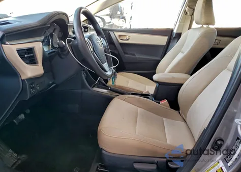 2016 Toyota Corolla L from USA, damaged, VIN 2T1BURHE4GC680907